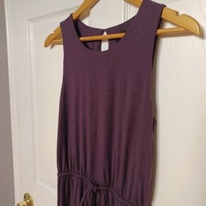 Athleta Maxi Dress - XS - Raisin Purple